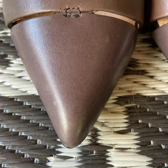 Massimo Dutti |  3 Tone- Double Strap Heels - Picture 3 of 12